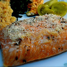 Parmesan Encrusted Salmon Fillet