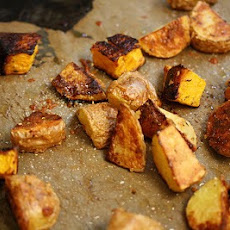 Parmesan-Roasted Butternut Squash & Potatoes