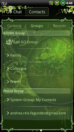 【免費個人化App】Nature v2 GO SMS Theme-APP點子