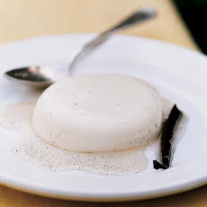 Panna Cotta with Vanilla Syrup