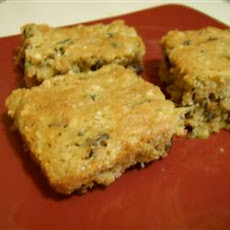 Zucchini-Coconut Cookie Bars