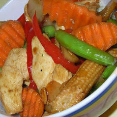 Honey Ginger Chicken Stir-Fry