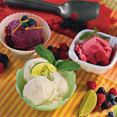 Blueberry-Buttermilk Sherbet