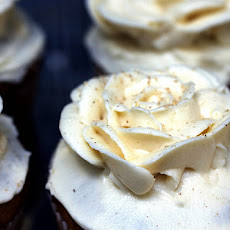 Pumpkin Cupcakes With Maple–Cream Cheese Frosting