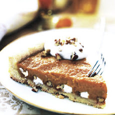 Sweet Potato Tart with Pecans and Marshmallows