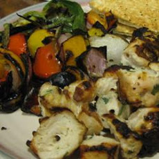 Garlic Chicken Kabobs