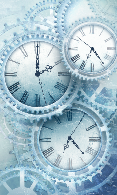 Android application Ice World Time Clock HD screenshort