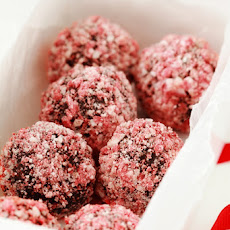 Peppermint Crunch Truffles