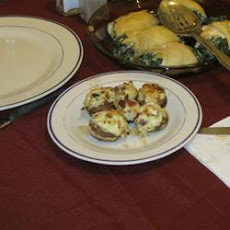 Jalapeno Popper Mushrooms