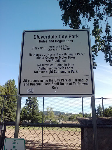 Cloverdale City Park