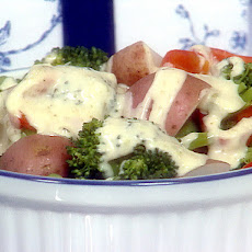 Vegetables with Broccoli Lemon Sauce