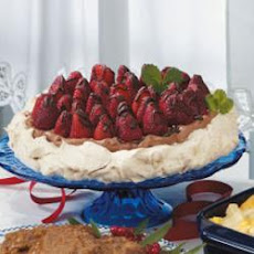 Strawberry Chocolate Meringue