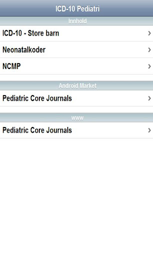 ICD-10 Pediatri