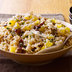 Mushroom and Fall Squash Barley Risotto