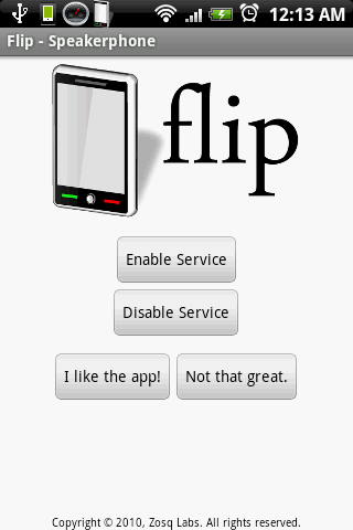 Flip - Speakerphone