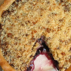 Almond Roca Fruit Pie (A K A: Toffee Crumb Fruit Pie)