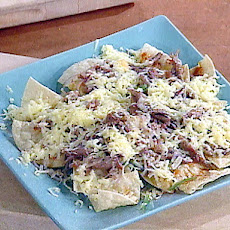 Duck Confit Nachos with Corn-Chipotle Salsa