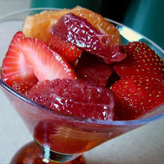Strawberry Orange Salad With Cardamom Syrup