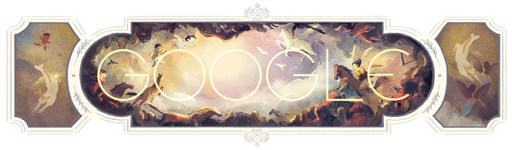 Google Doodle Giambattista Tiepolo's 318th Birthday (born 1696)
