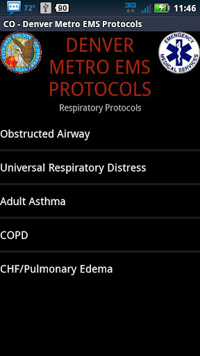 【免費醫療App】CO-Denver Metro EMS Protocols-APP點子