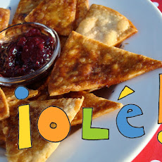 Cakespy: Cinnamon Sugar Dessert Chips with Fruit Salsa
