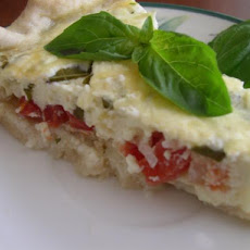 Tomato Onion Quiche