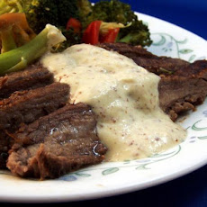 Horseradish Creme Fraiche and Mustard Sauce