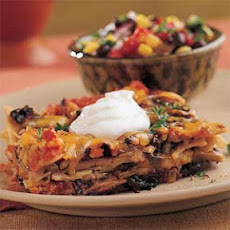 Tortilla Casserole with Swiss Chard