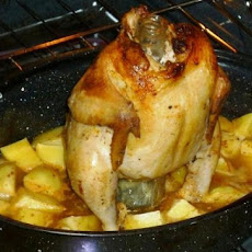 Chicken on a Bottle