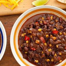 Pressure Cooker Vegan Black Bean Chili Recipe
