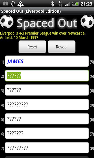 【免費體育競技App】Spaced Out (Liverpool)-APP點子