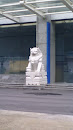 Dragon Lion Statue