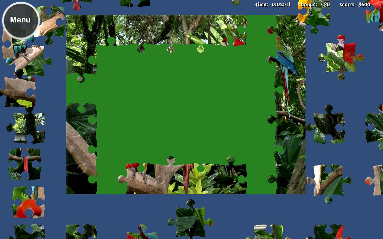 Android application Puzzle Zoo screenshort