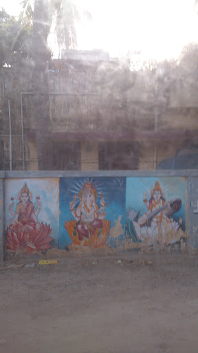 God's Wall Paintings Mural