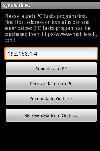 【免費生產應用App】e-Mobile Task (Outlook Sync)-APP點子