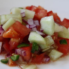 Ethiopian Tomato & Cucumber Salad