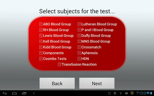 Blood Bank Test Generator