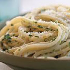 Spaghetti with Creamy Ricotta Pesto