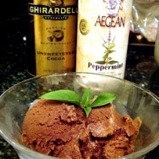 Dark Chocolate-Mint Sorbet