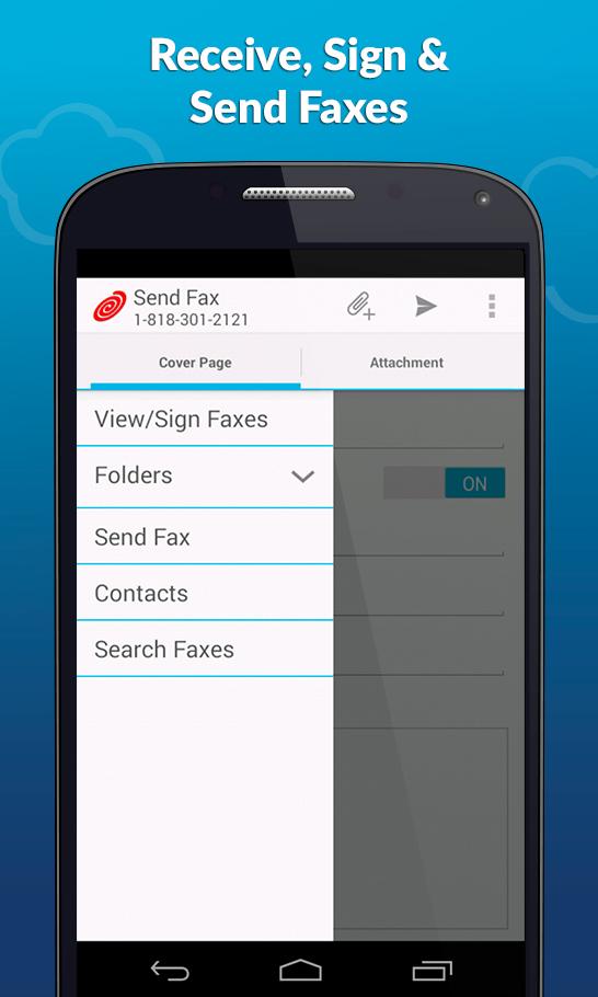 Android application eFax | Send Fax From Phone App screenshort