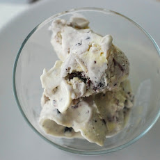 Blueberry Cream Cheese Ice Cream