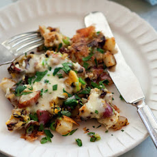 Fried Potatoes and Eggs Recipe