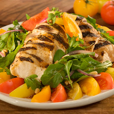 Tri-colored Tomato Salad With Balsamic Chicken 