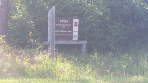 Winona Wildlife Management Unit Sign