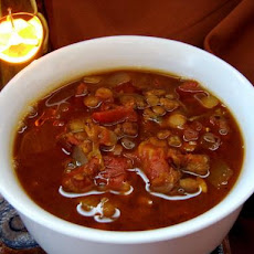 Country Hamburger Lentil Soup - Crock-Pot