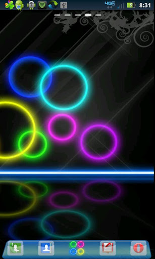 免費下載個人化APP|Neon Circles Theme app開箱文|APP開箱王