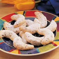 Pecan Crescent Cookies