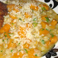 Butternut Squash and Barley Risotto