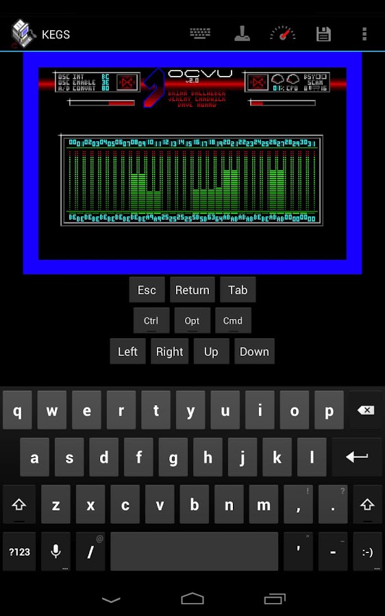 KEGS IIgs Emulator — приложение на Android