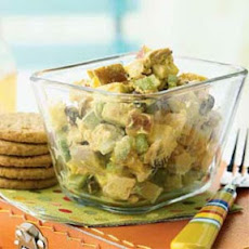 Curried Chicken Salad with Apples and Raisins